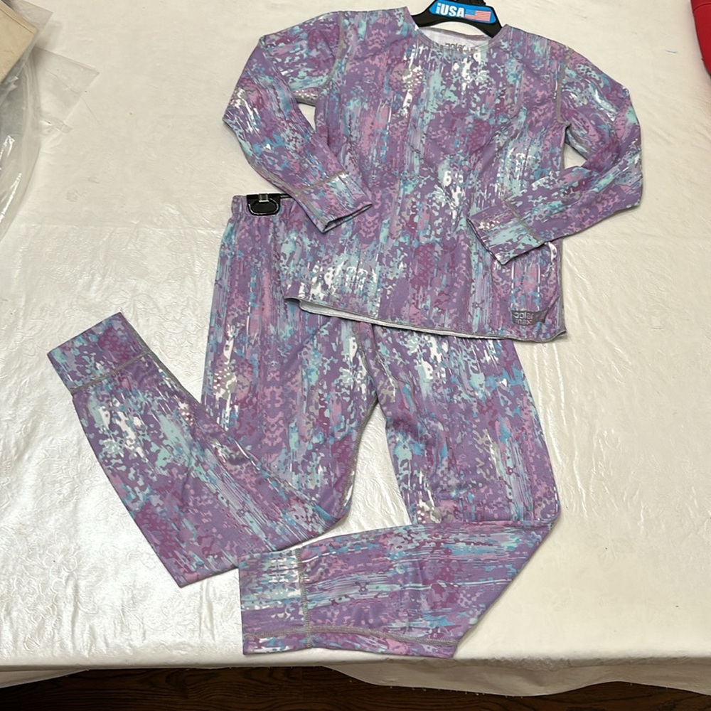 PolarMax DOUBLE BASELAYER SET - Purple Pastel